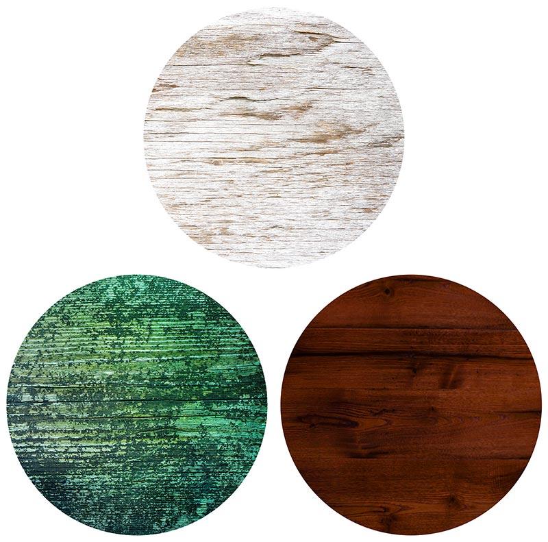 Lazy Susan - WOOD GRAIN Designs - 3 Different Sizes - For Kitchen Table Top