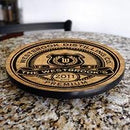 Premium Wood Lazy Susan - Customized - Size Variations