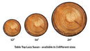 Lazy Susan - TREE RING Designs - 3 Different Sizes - For Kitchen Table Top