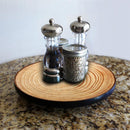 Lazy Susan - TREE RING Designs - 3 Different Sizes - For Kitchen Table Top