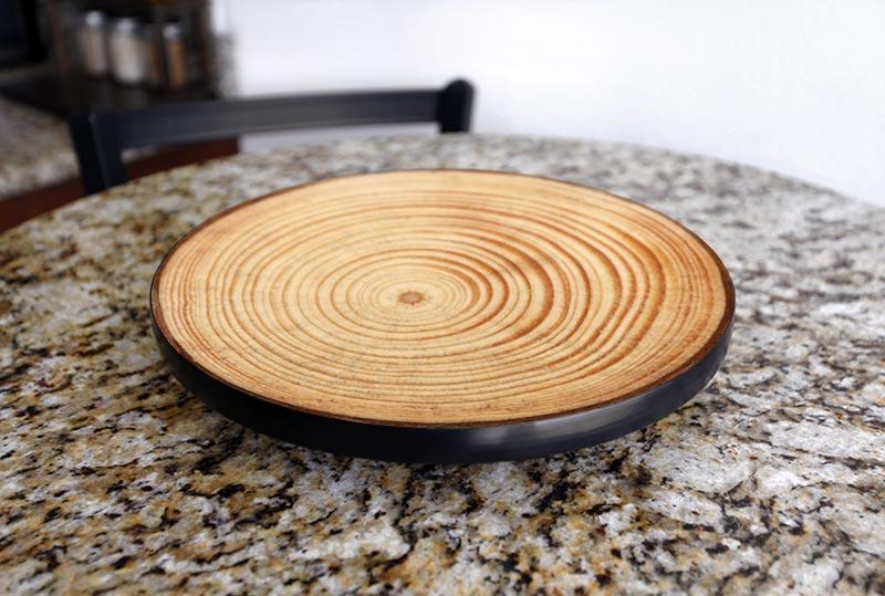 Lazy Susan - TREE RING Designs - 3 Different Sizes - For Kitchen Table Top