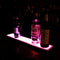 BarConic® LED Liquor Bottle Display Shelf Low Profile Lighting Magenta Red Glow