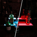 BarConic® LED Liquor Bottle Display Shelf Lighting Cyan Red Glow