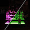 BarConic® LED Liquor Bottle Display Shelf Lighting Magenta Green Glow