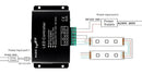 18-Key Remote LED RGB Music & Audio Controller - RF Technology