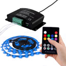 18-Key Remote LED RGB Music & Audio Controller - RF Technology