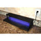 LED Counter Caddies™ with BLACK finish - 24" STRAIGHT Shelf