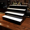 BarConic® LED Liquor Bottle Display Shelf 4 Tier Step Professional Commercial Bartending