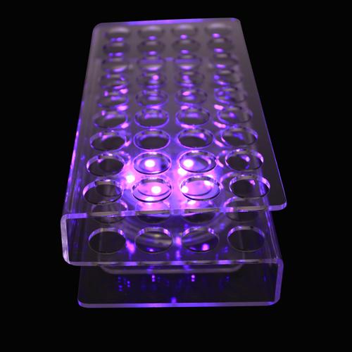 LED Light Up Test Tube Shot Holder – 36 Hole