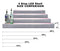 BarConic® LED Liquor Bottle Display Shelf - 4 Steps - Diamond Plate Print - Several Lengths