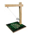  ADD YOUR NAME Tabletop Ring Toss Game - Green Grunge