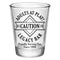 Customizable 1.75 oz. Clear Shot Glass- Adults At Play- Caution- AYN