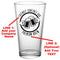 CUSTOMIZABLE - 16oz Pint / Mixing Glass- BAR1