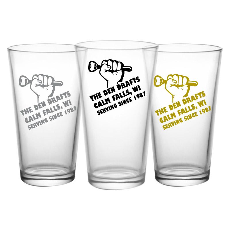  CUSTOMIZABLE - 16oz Pint / Mixing Glass- BAR2