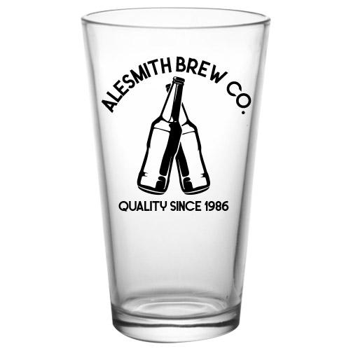 CUSTOMIZABLE - 16oz Pint / Mixing Glass- Brew2