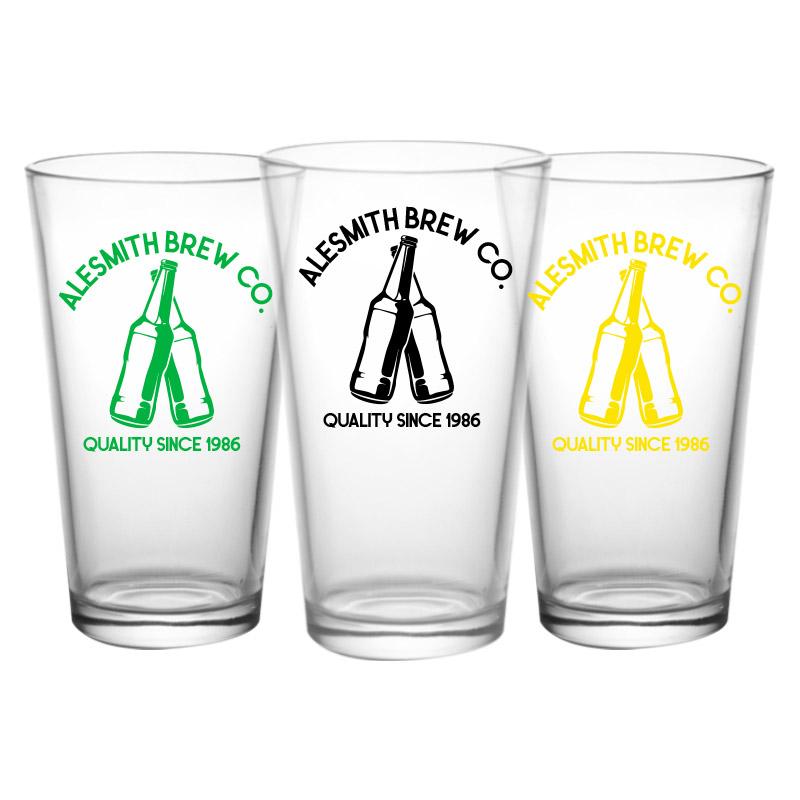 CUSTOMIZABLE - 16oz Pint / Mixing Glass- Brew2