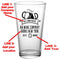 CUSTOMIZABLE - 16oz Pint / Mixing Glass- Brew1