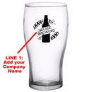 CUSTOMIZABLE Imperial Pub Glass- Company1 - 20oz