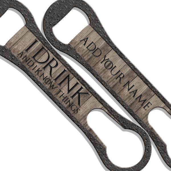 ADD YOUR NAME  V-Rod® Bottle Opener – I Drink