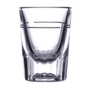 Libbey 5126/S0711 2 oz. Fluted Whiskey / Shot Glass with .875 oz. Cap Line - 48/Case