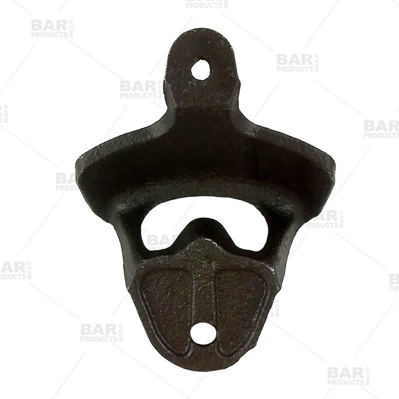 BarConic® Wall Mounted Bottle Opener - Open Here - Cast Iron