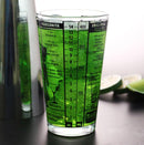 Recipe Mxing Pint Glass