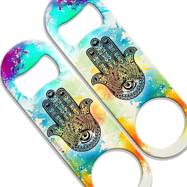 Speed Bottle Opener - Medium Sized 5 inch - Hamsa - 800