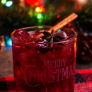 BARCONIC® CHRISTMAS COLLECTION - MERRY CHRISTMAS - GLASSWARE -10 OUNCE