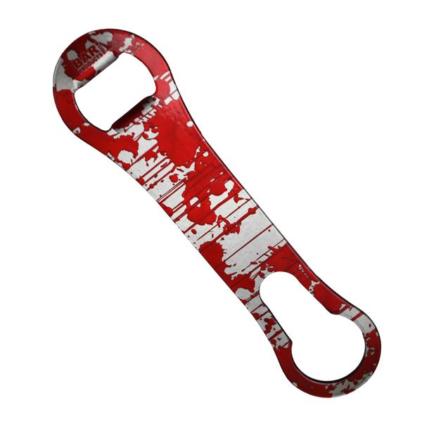 Blood Metallic V-Rod® Bottle Opener Side 1