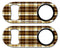 Kolorcoat®  Mini Bottle Opener ONLY – Brown Plaid