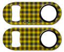 Kolorcoat Mini Opener with Retractable Reel - Yellow Plaid