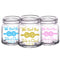 CUSTOMIZABLE Clear Mini Mason Jar Shot Glass - Tied The Knot - 2oz