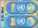 United Nations Flag Mini Bottle Opener