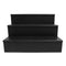 Wooden Liquor Shelves - 3 Tier - Black