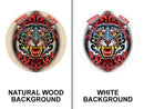 Tiger Fang Sake Round Wooden Table Top - Two Sizes Available