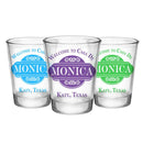 CUSTOMIZABLE Clear Shot Glass - Casa De - 1.75oz