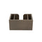 Wooden Bar Napkin & Straw Caddy - Earl Grey