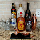 Counter Caddies™ - NATURAL - 12" STRAIGHT - Liquor/Wine Bottle Display