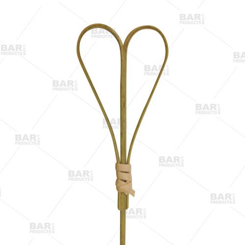 BarConic® Heart Bamboo Cocktail Picks