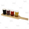 Natural Wood Beer Sampler Paddle