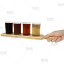 Natural Wood Beer Sampler Paddle