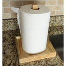 Natural Wooden Paper Towel Holder