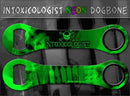 Neon Intoxicologist Dog Bone Bottle Opener