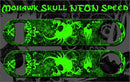 Kolorcoat Speed Openers - Mohawk Skulls - NEON GREEN