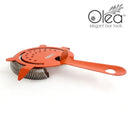 Olea™ Cocktail Strainer - 4 Prong - Metallic NEON Orange