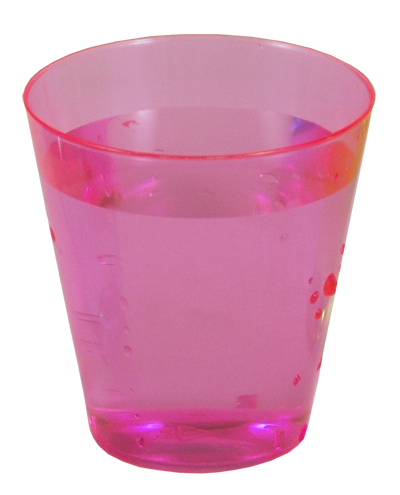 Plastic Neon Shot Cups - 2 ounce - Packs of 50