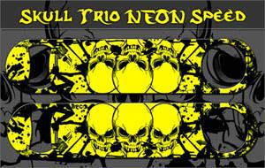 Neon Skull Trio Speed Bottle Opener