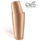 Olea™ Cocktail Shaker Set - Copper Plated - 2 Piece (28 and 16 ounce Tins)