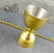 Olea™ Gold Plated Bell Jigger - 1oz X 2oz