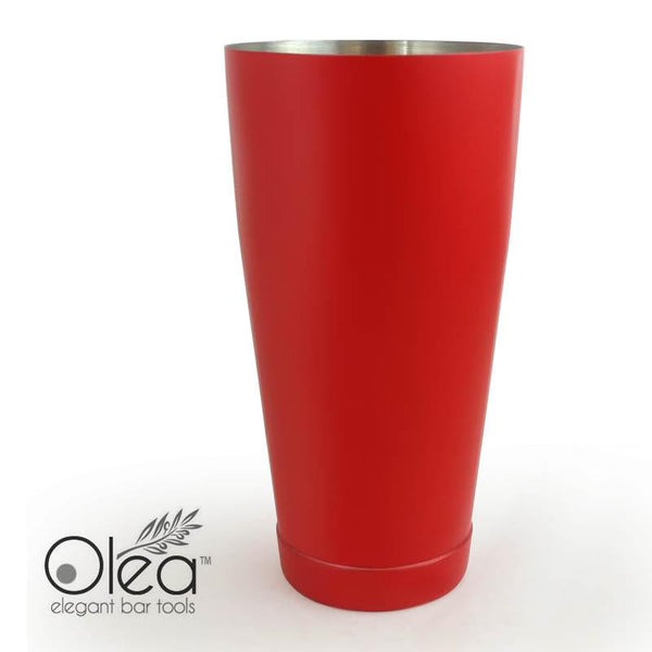 Olea™ Cocktail Shaker - Metallic Red NEON - 28oz Weighted 